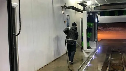 Spyling av vaskehall